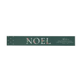 Etiket van het flesisch toegevoegd NOEL-logo (Individueel)