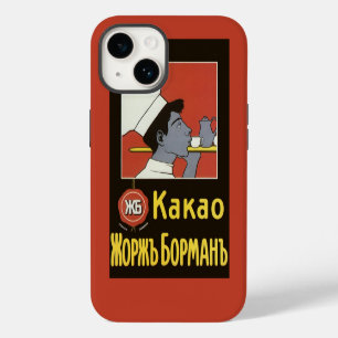  etiket van het product, Russisch warme chocolade  iPhone 14 Hoesje
