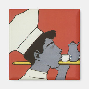 etiket van het product, Russisch warme chocolade  Magneet