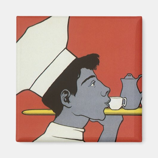 etiket van het product, Russisch warme chocolade Magneet (Voorkant)