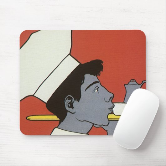  etiket van het product, Russisch warme chocolade  Muismat (Met muis)