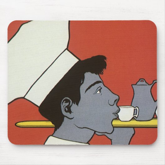  etiket van het product, Russisch warme chocolade  Muismat (Voorkant)