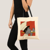  etiket van het product, Russisch warme chocolade  Tote Bag (Voorkant (product))