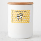 etiket van honingpot (Voorkant)