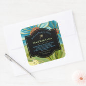 Etiket van platte producten met gevlekte kunststof (Envelop)