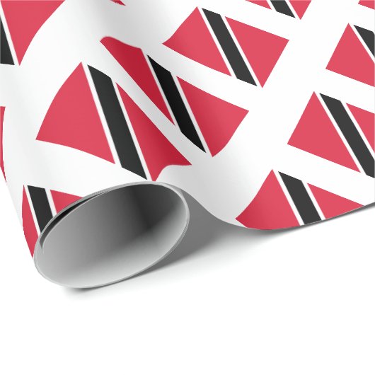 Etiket van Trinidad en Tobago voor verpakkingspapi Cadeaupapier (Rol Hoek)