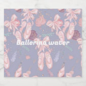 etiket van waterflesje (Enkel label)