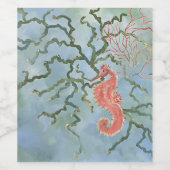 etiket van wijnfles (Enkel label)