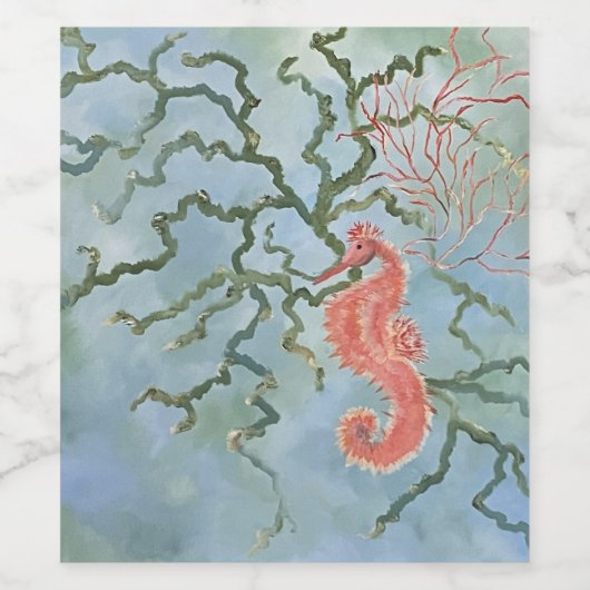 etiket van wijnfles (Enkel label)