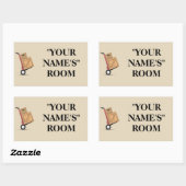 Etiket verhuisdoos -  (Vel)