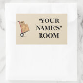 Etiket verhuisdoos -  (Tas)