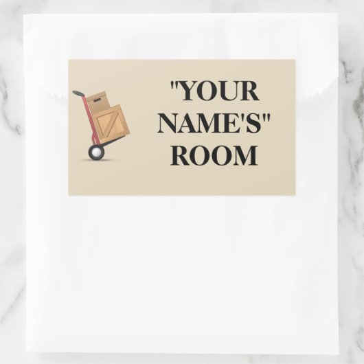 Etiket verhuisdoos -  (Tas)