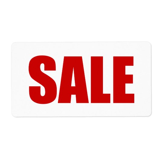 ETIKET VERKOOP (Voorkant)