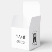 etiket verpakking - cadeau voor wijn luxe bedankdoosjes (Geopend)