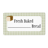 Etiket vers gebak product (Voorkant)