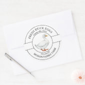 Etiket verse eendeneieren (Envelop)