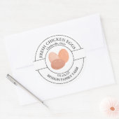 Etiket verse kippeneieren (Envelop)