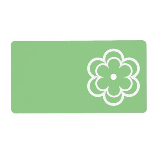 Etiket verzendadres (Voorkant)