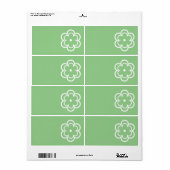 Etiket verzendadres (Full Sheet)