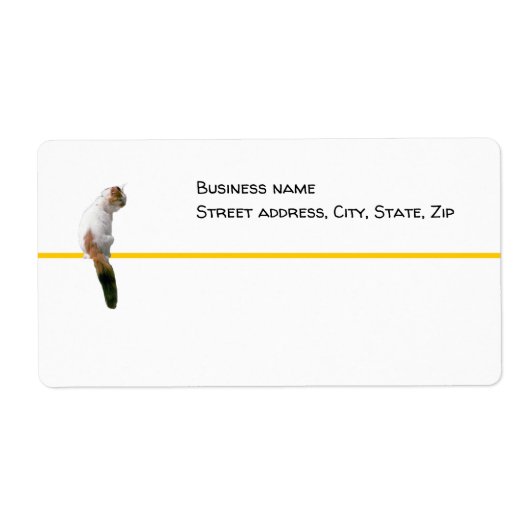 Etiket - Verzending - Uitcheckt (Voorkant)