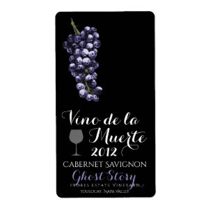 Etiket vino de la muerte