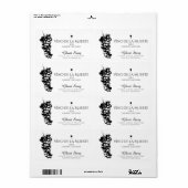 Etiket vino de la muerte (Full Sheet)