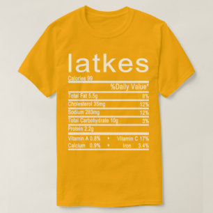 Etiket Voedingsfeiten T-shirt