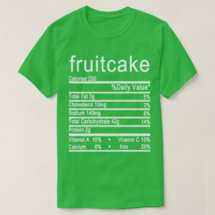 Etiket voedingsffecten t-shirt