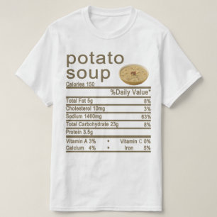 Etiket voedingsffecten t-shirt