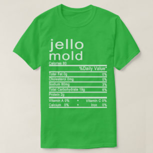 Etiket voedingsffecten t-shirt