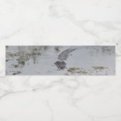 Etiket voor alligatorflesje (Enkel label)