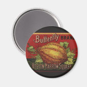 Etiket voor Antiek groenten uitsteken Magneet (Voorkant / Achterkant)