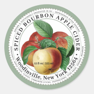 Etiket voor appelcider