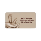 Etiket voor baby (Voorkant)