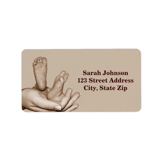 Etiket voor baby (Voorkant)