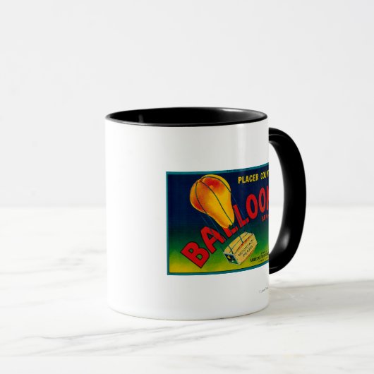 Etiket voor ballonkruid mok (Voorkant rechts)