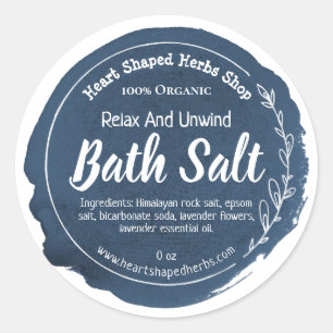 Etiket voor bath Handmade Business