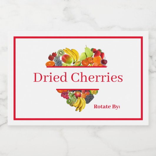 Etiket voor blikverpakking van levensmiddelen Gedr (Enkel label)