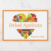 Etiket voor blikverpakking van levensmiddelen Gedr (Enkel label)