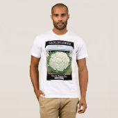 Etiket voor bloemkoolzaadverpakking t-shirt (Voorkant volledig)