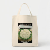 Etiket voor bloemkoolzaadverpakking tote bag (Voorkant)