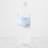 Etiket voor Blue Bird Water-fles (Voorkant)