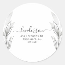 Etiket voor botanisch adres