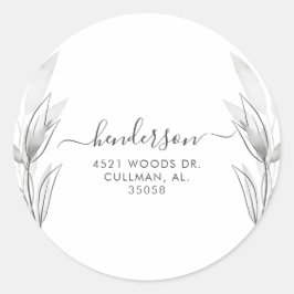 Etiket voor botanisch adres