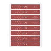 Etiket voor botanisch toegevoegd JOY Wraparound-ad (Vel)