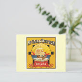 Etiket voor -Cake-voedingsmiddelen Briefkaart (Staand voorkant)