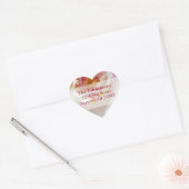 Etiket voor Chartreuse en White Orchid Wedding (Envelop)