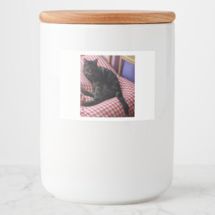 Etiket voor Dave Food Container (7,6 cm x 5,1 cm)