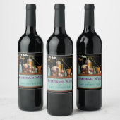 Etiket voor de alchemist Winemaker (Flessen)