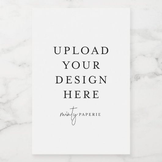 Etiket voor de verpakking van levensmiddelen 2 x 3 (Enkel label)